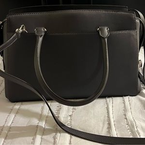 Dark grey Henri Bendel bag, lightly used with detachable shoulder strap